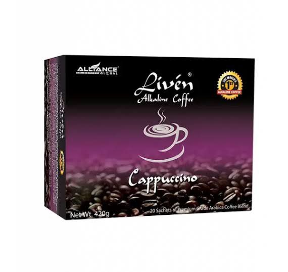 Liven Alkaline Coffee Cappuccino - liquor in Nairobi photo 2